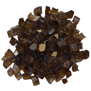 Fire Glass Media - 'Light Brown' Reflective - AMSF‐GLASS‐02