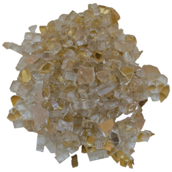 Fire Glass Media - ''Champagne'' Reflective - AMSF‐GLASS‐04
