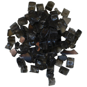 Fire Glass Media - "Dark Grey" Reflective - AMSF‐GLASS‐05