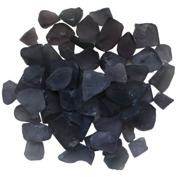 Fire Glass Media - "Dusty Purple" - Frosted - AMSF‐GLASS‐08