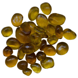 Fire Glass Media - "Amber" Small Bead - AMSF‐GLASS‐09