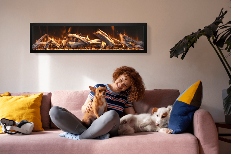 Immerse Yourself in Luxury Living with the Remii 12″ Deep Electric Fireplace: Redefining Home Elegance